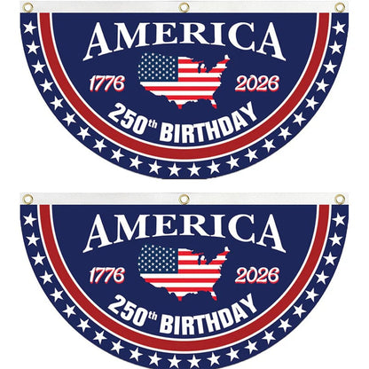 🎇 250th Anniversary USA Fan Flag 🇺🇸