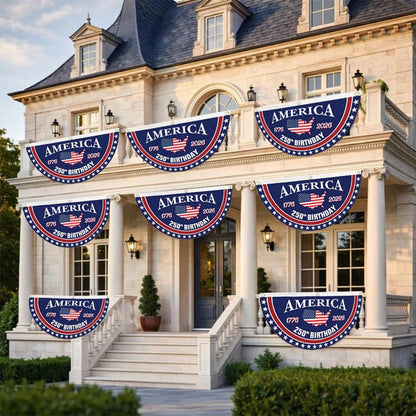 🎇 250th Anniversary USA Fan Flag 🇺🇸